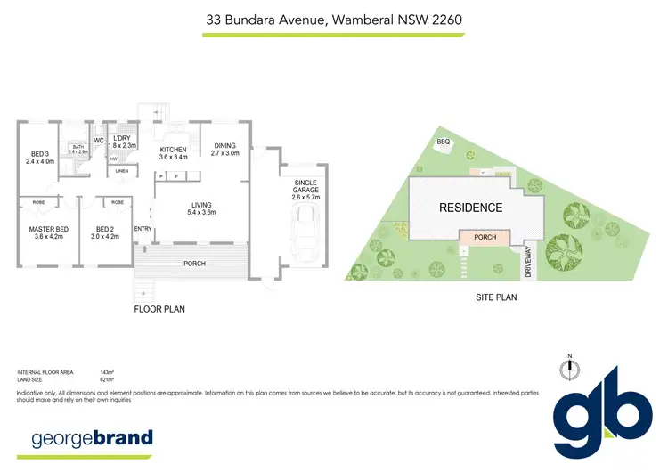 Floorplan of Homely house listing, 33 Bundara Avenue, Wamberal NSW 2260