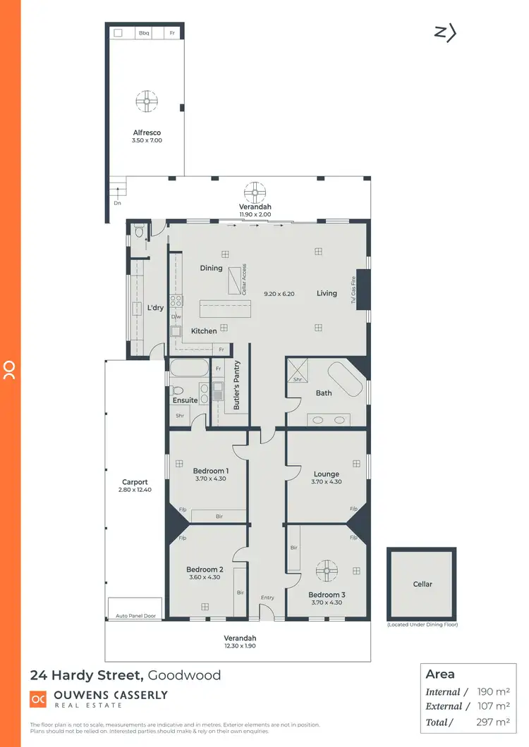 Floorplan of Homely house listing, 24 Hardy Street, Goodwood SA 5034