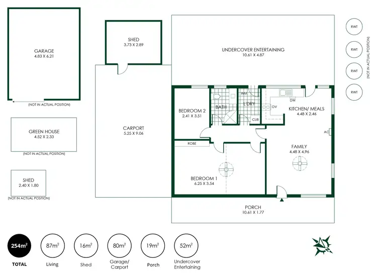 Floorplan of Homely house listing, 1 James Street, Balhannah SA 5242