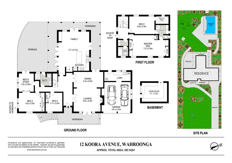 Floorplan of Homely house listing, 12 Koora Avenue, Wahroonga NSW 2076
