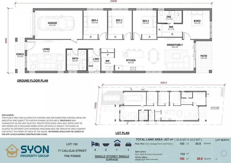 Floorplan of Homely house listing, 77 Calleja Street, The Ponds NSW 2769