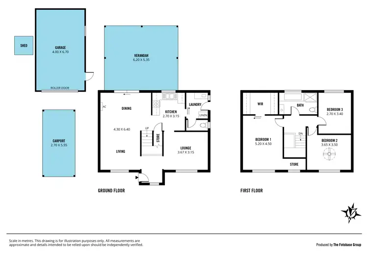 Floorplan of Homely house listing, 14 Monterey Court, Happy Valley SA 5159