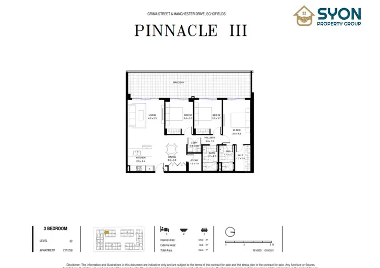 Floorplan of Homely apartment listing, 211/75B Grima Street, Schofields NSW 2762