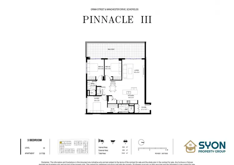 Floorplan of Homely apartment listing, 317/75B Grima Street, Schofields NSW 2762