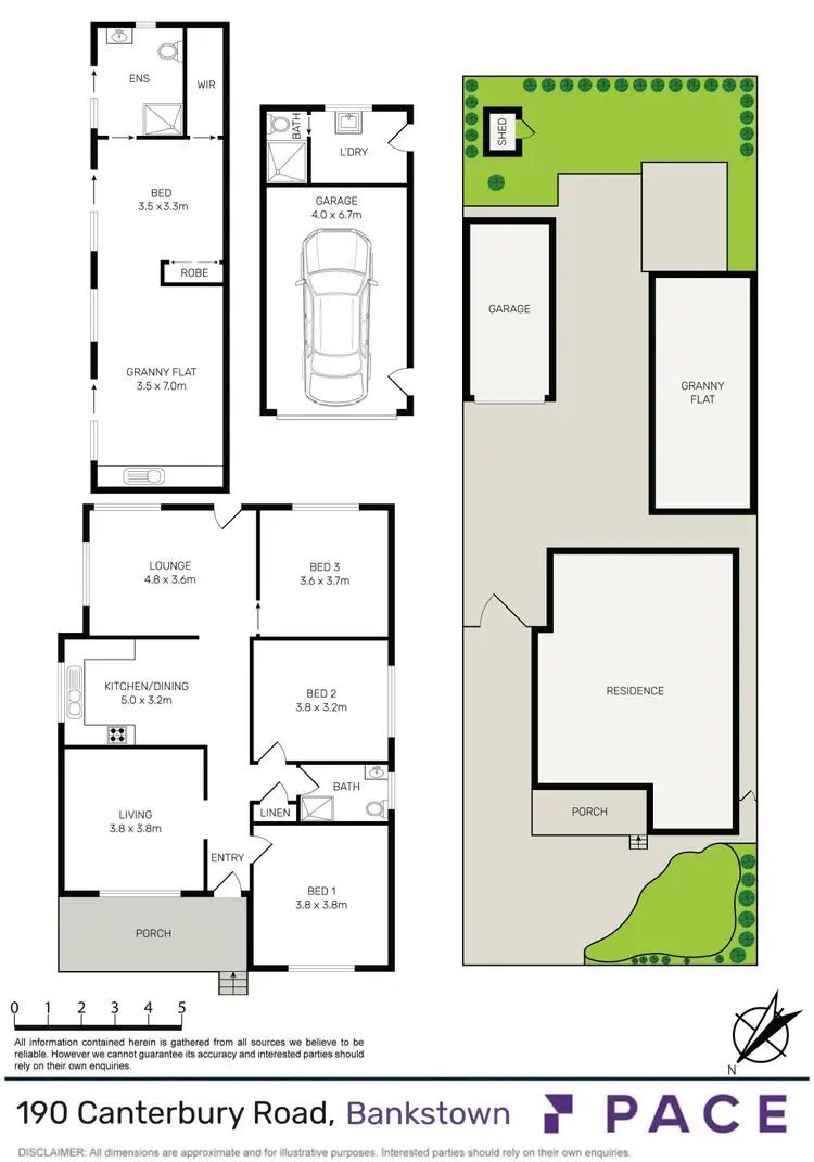 Floorplan of Homely house listing, 190 Canterbury Road, Bankstown NSW 2200