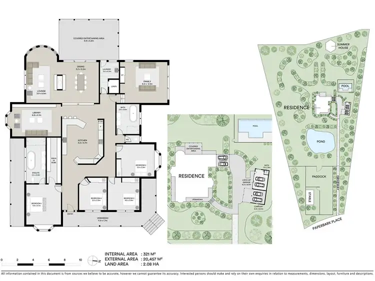 Floorplan of Homely rural property listing, 50 Paperbark Place, Lake Innes NSW 2446