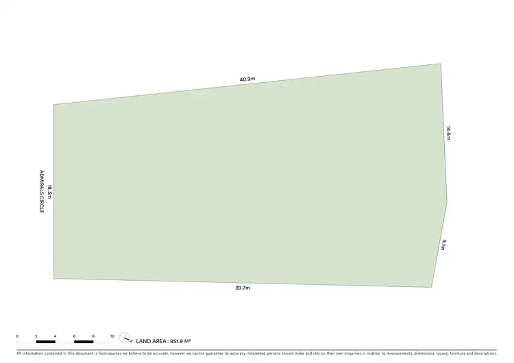Floorplan of Homely land listing, 18 Admirals Circle, Lakewood NSW 2443