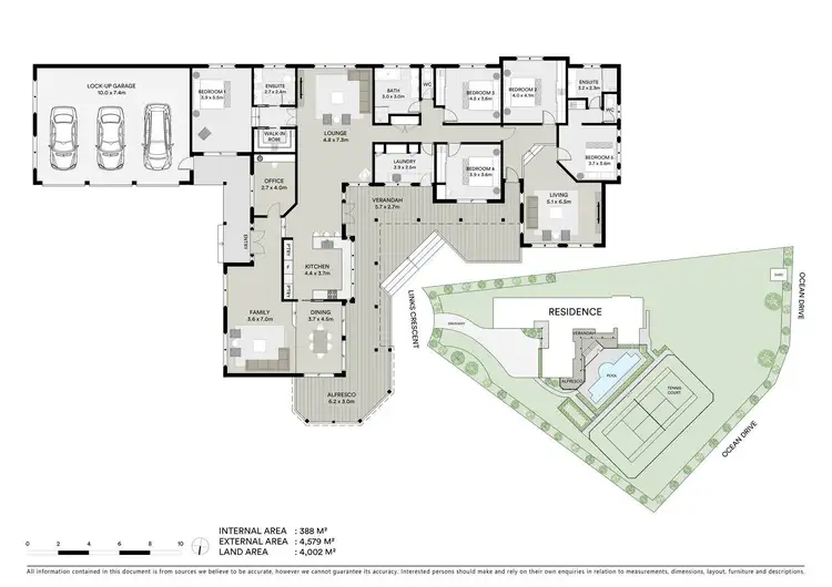 Floorplan of Homely house listing, 9 Links Crescent, Port Macquarie NSW 2444