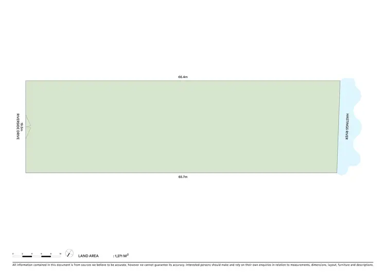 Floorplan of Homely land listing, 7 Riverside Drive, Riverside NSW 2444