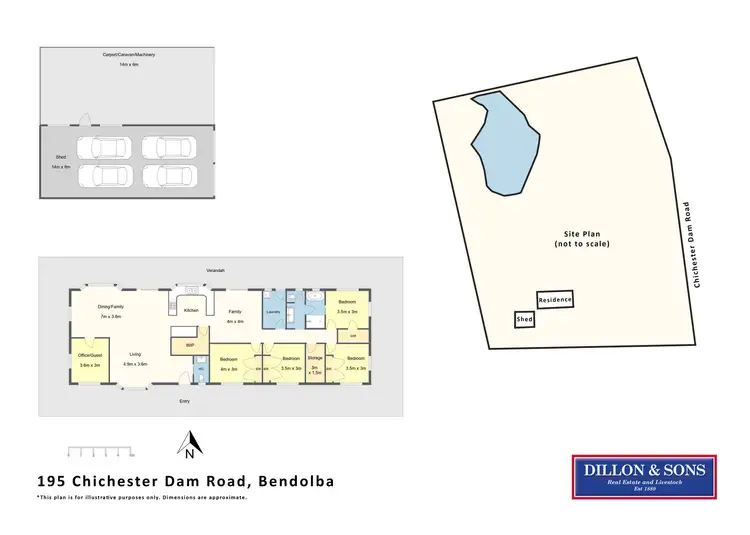 Floorplan of Homely rural property listing, 195 Chichester Dam Road, Dungog NSW 2420