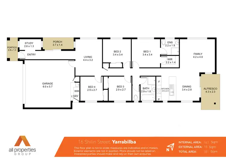 Floorplan of Homely house listing, 16 Shilin Street, Yarrabilba QLD 4207