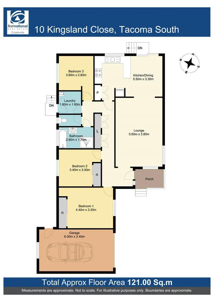 Floorplan of Homely house listing, 10 Kingsland Close, Tacoma South NSW 2259