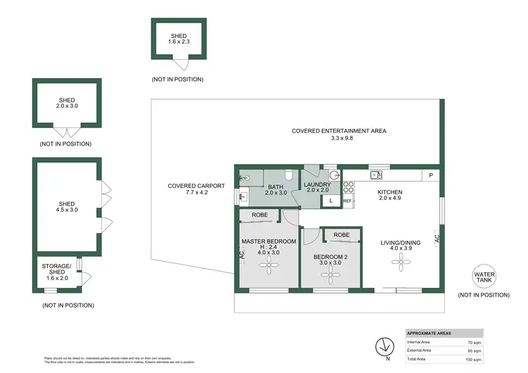 Floorplan of Homely house listing, 18 Saverin Road, Eagleby QLD 4207