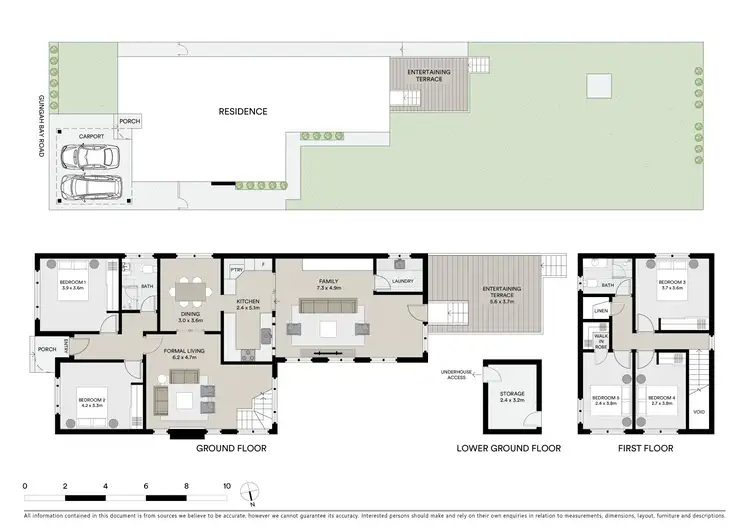 Floorplan of Homely house listing, 48 Gungah Bay Road, Oatley NSW 2223