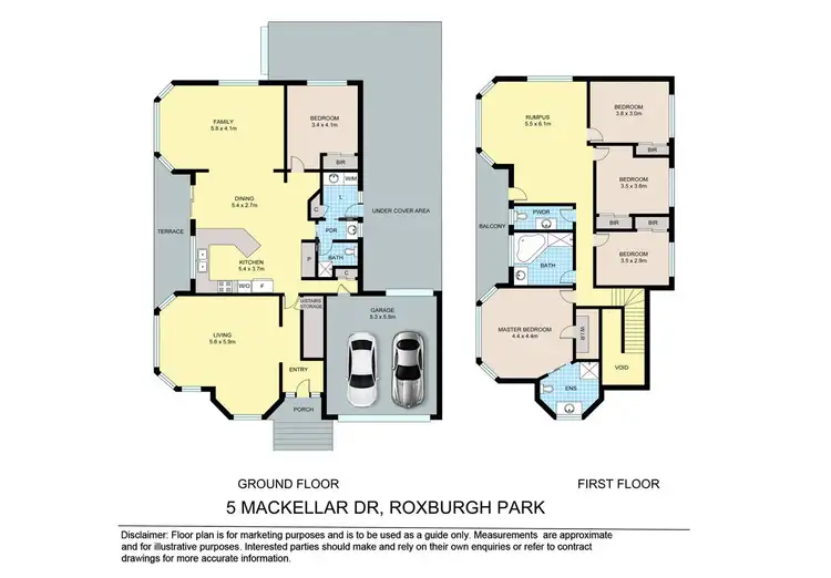Floorplan of Homely house listing, 5 MacKellar Drive, Roxburgh Park VIC 3064