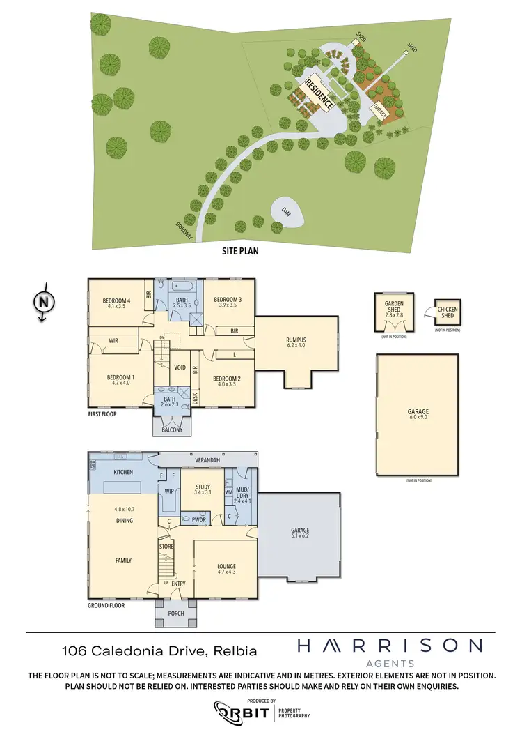 Floorplan of Homely house listing, 106 Caledonia Drive, Relbia TAS 7258