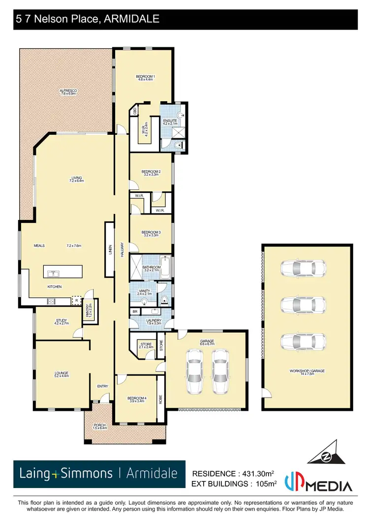 Floorplan of Homely house listing, 5-7 Nelson Place, Armidale NSW 2350