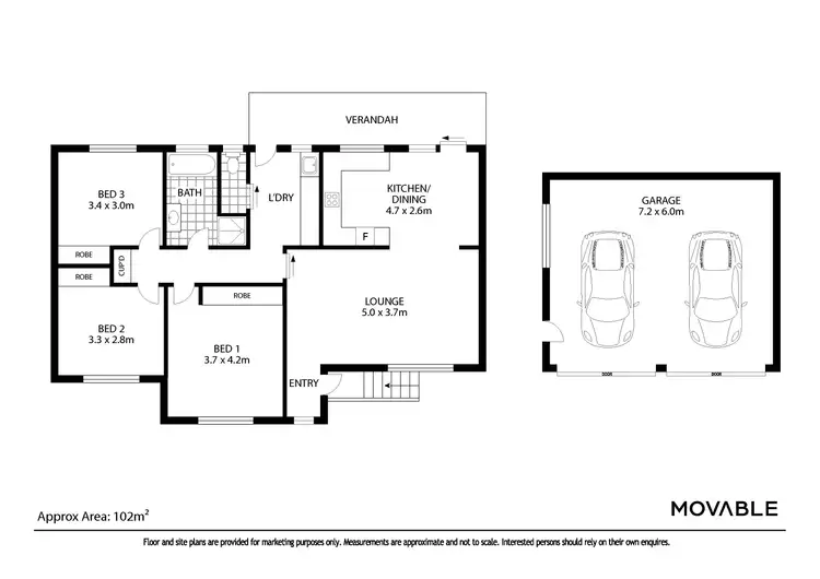 Floorplan of Homely house listing, 28 John T Bell Drive, Maryland NSW 2287