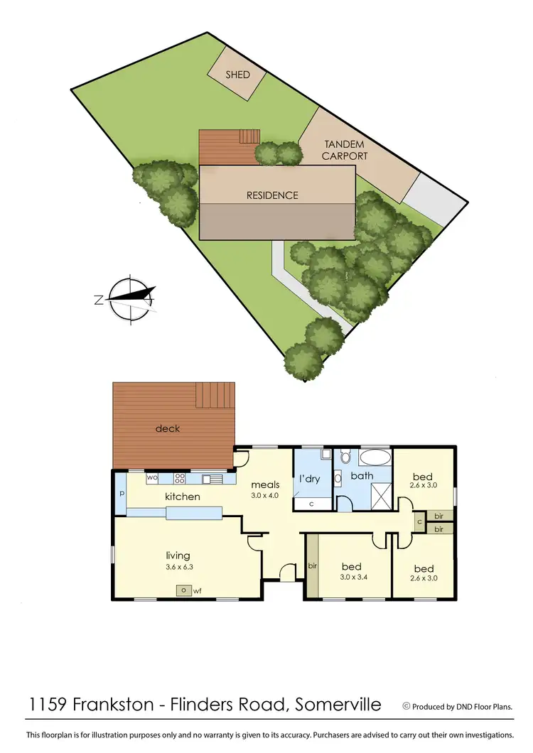 Floorplan of Homely house listing, 1159 Frankston Flinders Road, Somerville VIC 3912