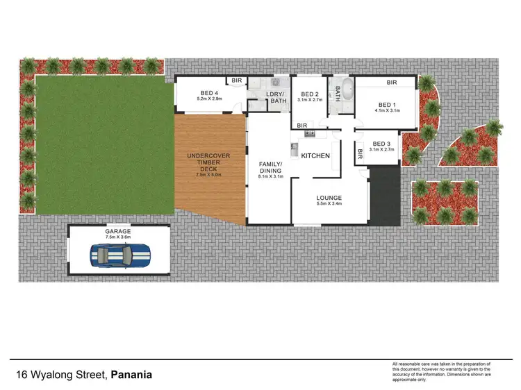 Floorplan of Homely house listing, 16 Wyalong Street, Panania NSW 2213