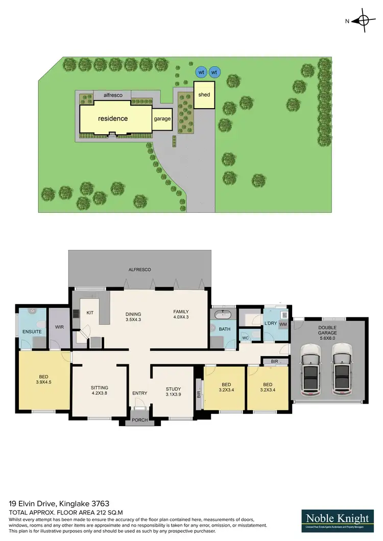 Floorplan of Homely house listing, 19 Elvin Drive, Kinglake VIC 3763