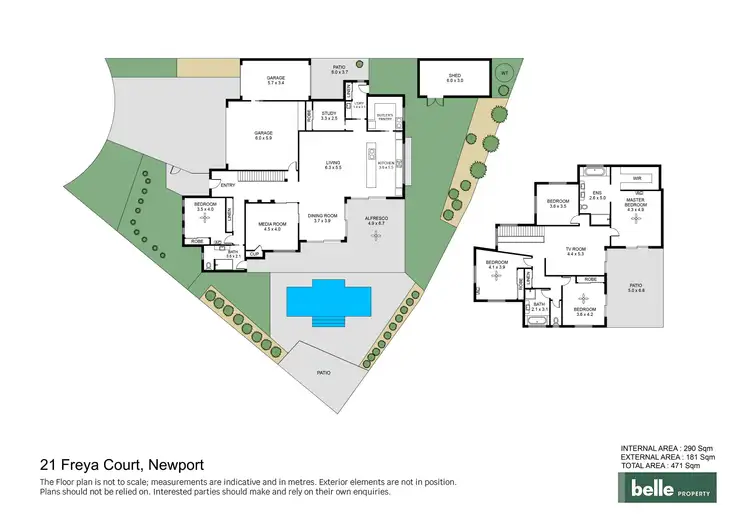 Floorplan of Homely house listing, 21 Freya Court, Newport QLD 4020