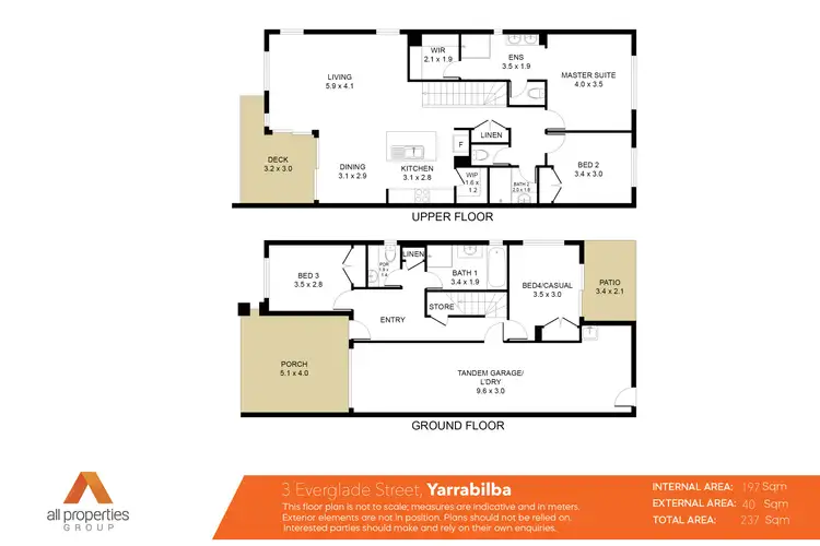 Floorplan of Homely house listing, 3 Everglade Street, Yarrabilba QLD 4207