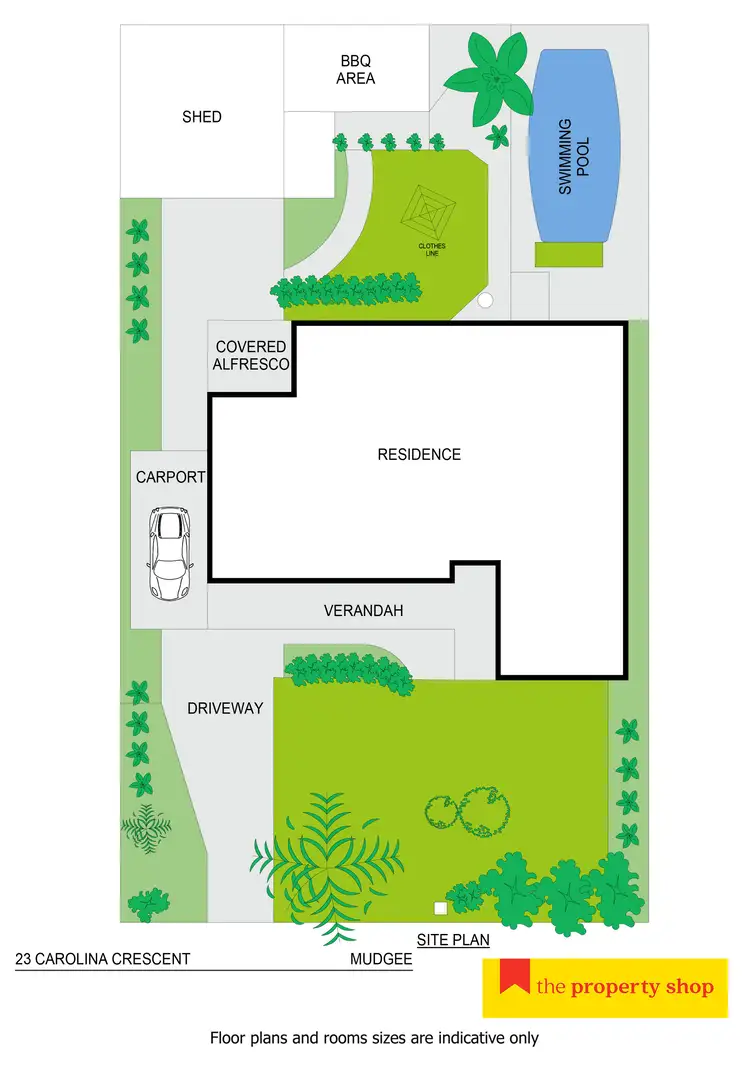 Floorplan of Homely house listing, 23 Carolina Crescent, Mudgee NSW 2850
