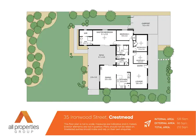 Floorplan of Homely house listing, 35 Ironwood Street, Crestmead QLD 4132