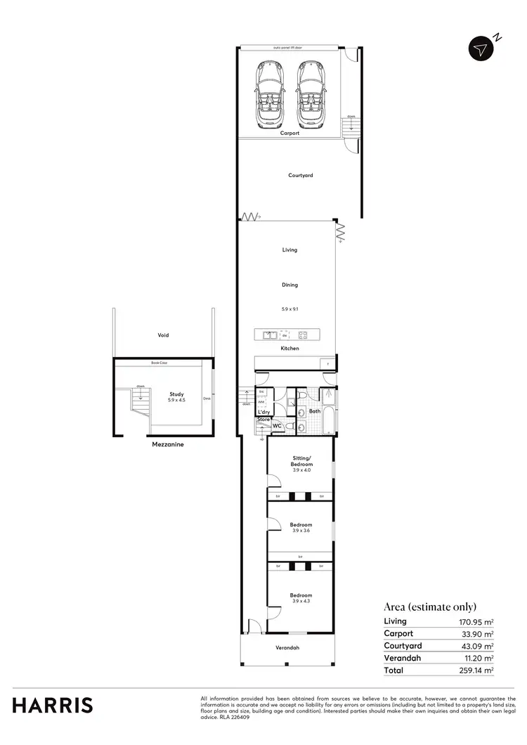 Floorplan of Homely house listing, 16 Sixth Avenue, St Peters SA 5069