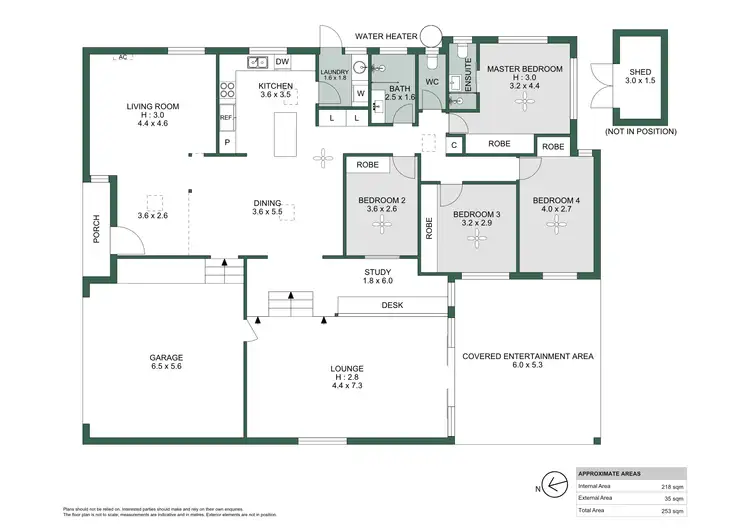 Floorplan of Homely house listing, 5 Jemalong Court, Springwood QLD 4127