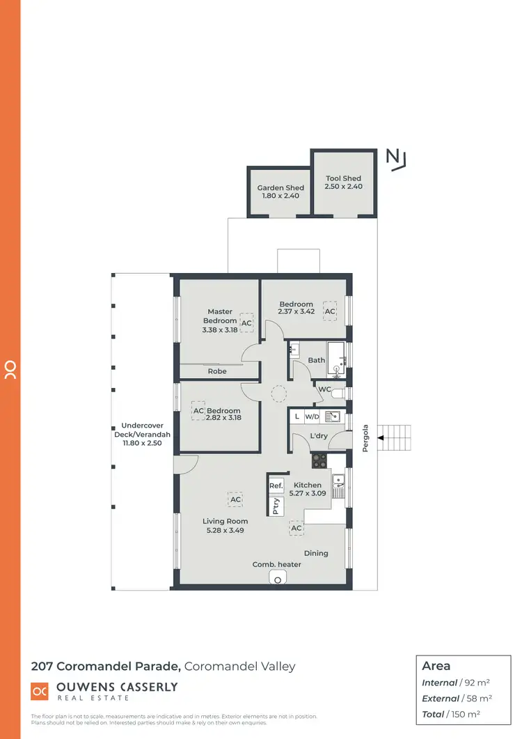 Floorplan of Homely house listing, 207 Coromandel Parade, Coromandel Valley SA 5051