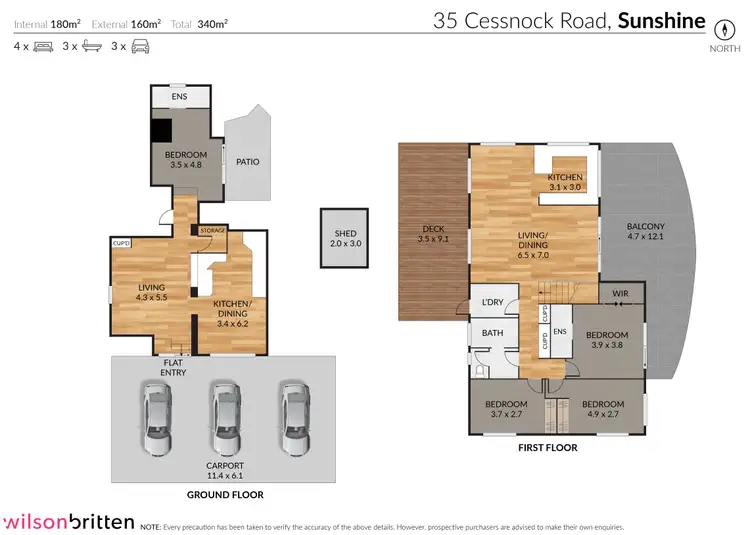 Floorplan of Homely house listing, 35 Cessnock Road, Sunshine NSW 2264