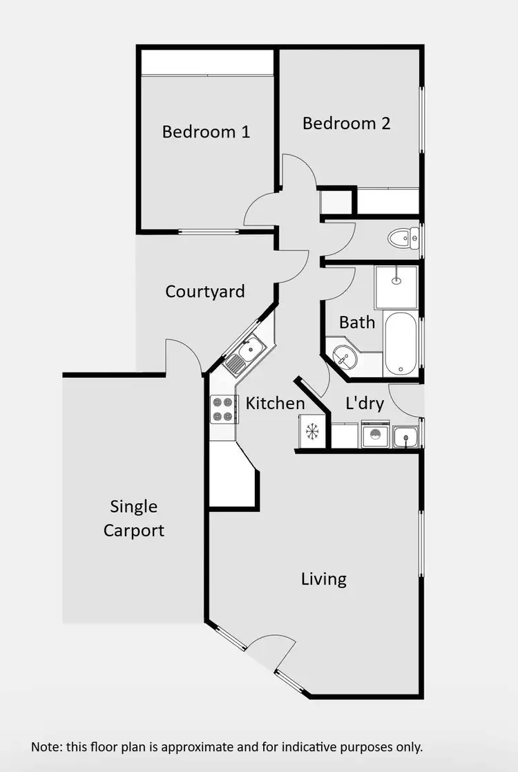 Floorplan of Homely house listing, 4/905 Fifteenth Street, Mildura VIC 3500