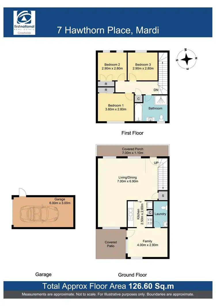 Floorplan of Homely house listing, 7 Hawthorn Place, Mardi NSW 2259