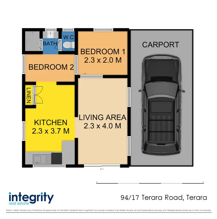 Floorplan of Homely house listing, 94/17 Terara Road, Terara NSW 2540