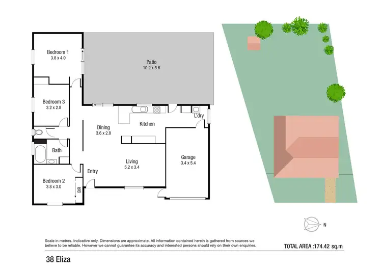 Floorplan of Homely house listing, 38 Eliza Street, Kelso QLD 4815