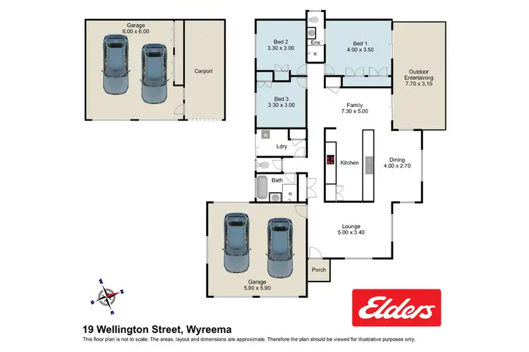 Floorplan of Homely house listing, 19 Wellington Street, Wyreema QLD 4352