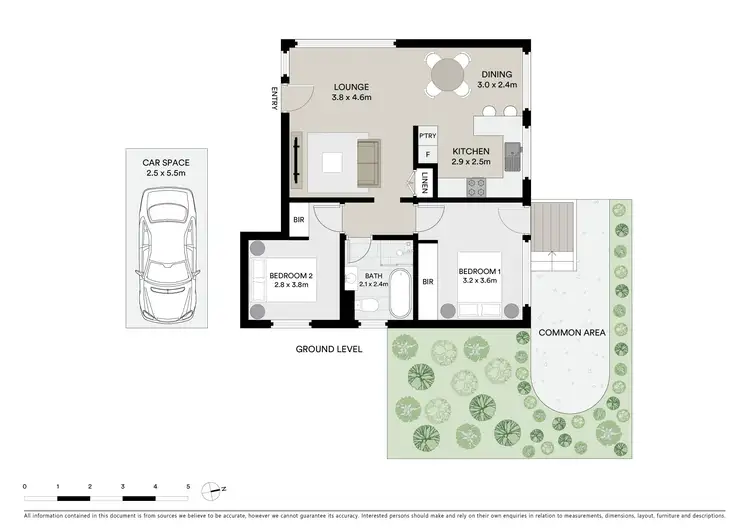 Floorplan of Homely unit listing, 2/26 Woods Parade, Fairlight NSW 2094