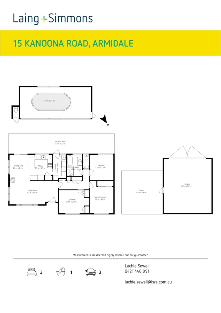 Floorplan of Homely rural property listing, 15 Kanoona Road, Armidale NSW 2350