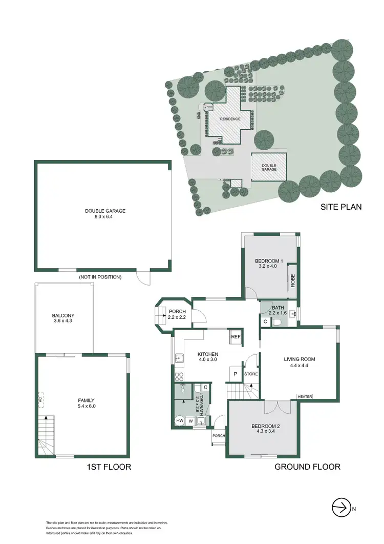 Floorplan of Homely house listing, 21 Coburn Avenue, Mccrae VIC 3938
