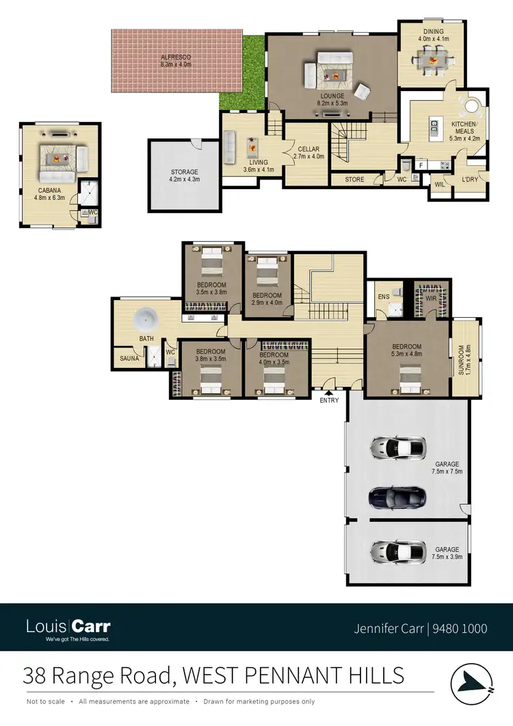 Floorplan of Homely house listing, 38 Range Road, West Pennant Hills NSW 2125