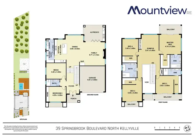 Floorplan of Homely house listing, 39 Springbrook Boulevard, North Kellyville NSW 2155