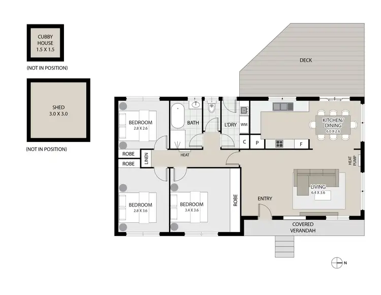 Floorplan of Homely house listing, 16 Bowdens Road, Hadspen TAS 7290