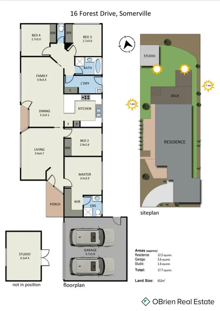 Floorplan of Homely house listing, 16 Forest Drive, Somerville VIC 3912