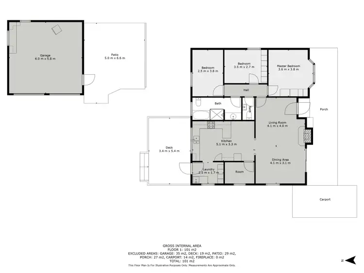 Floorplan of Homely house listing, 8 Sellar Street, Cooma NSW 2630