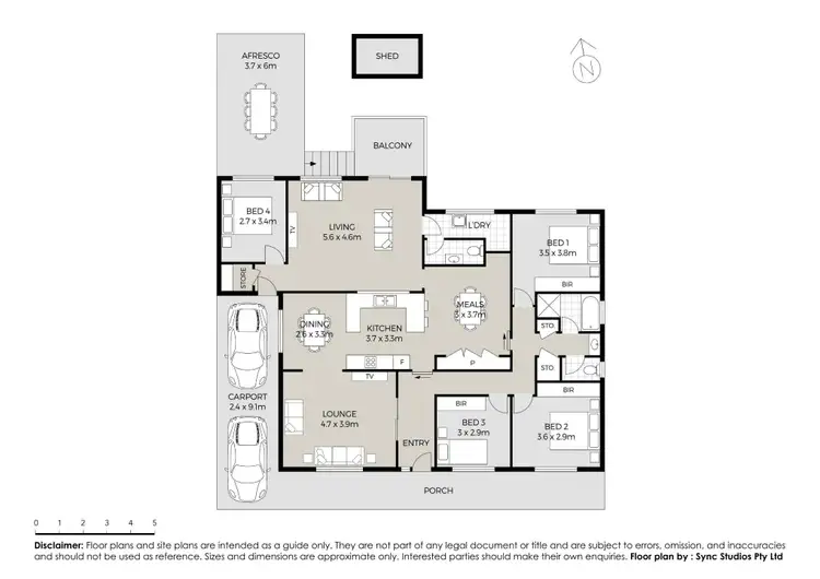 Floorplan of Homely house listing, 27 Madeira Avenue, Kings Langley NSW 2147