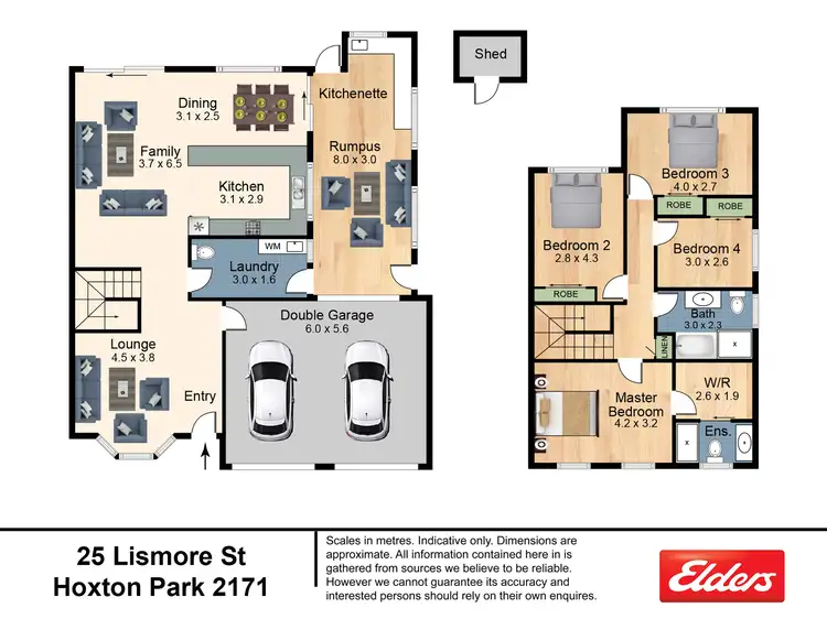 Floorplan of Homely house listing, 25 Lismore Street, Hoxton Park NSW 2171