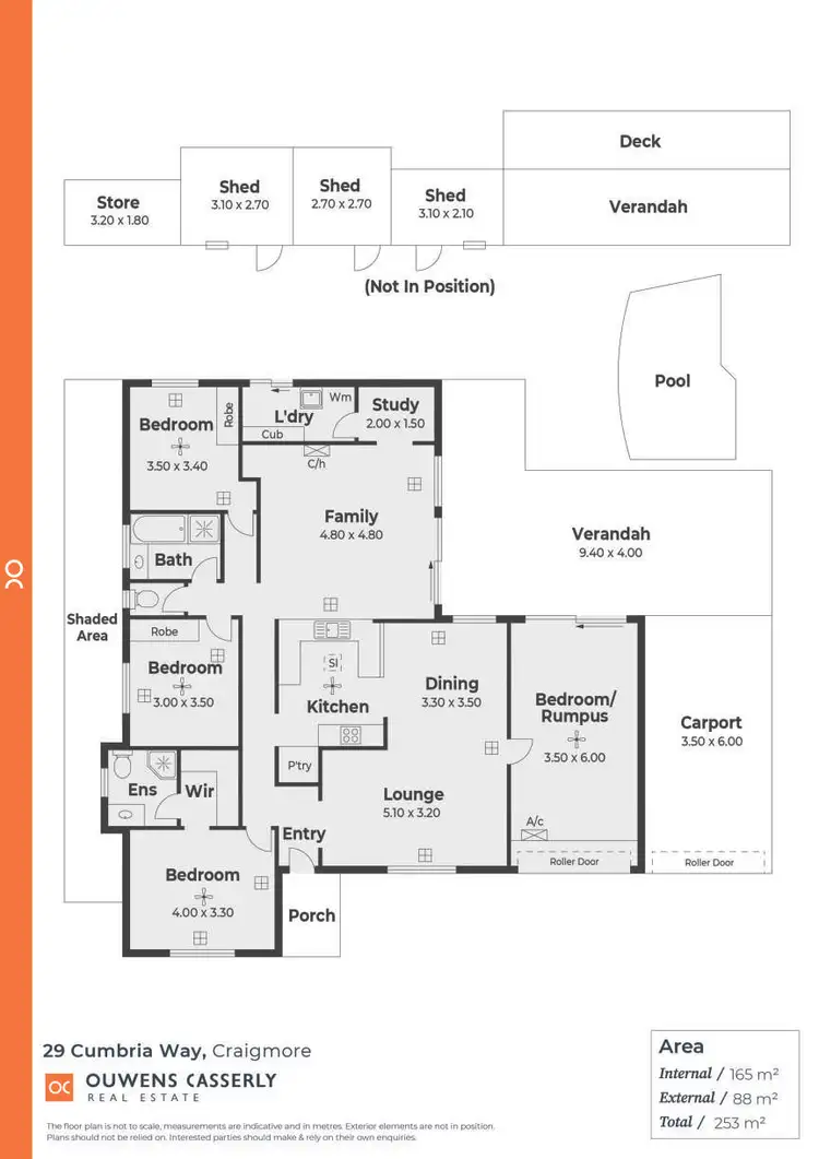 Floorplan of Homely house listing, 29 Cumbria Way, Craigmore SA 5114