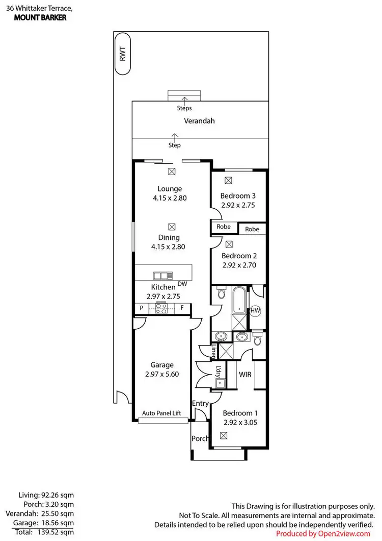 Floorplan of Homely house listing, 36 Whittaker Terrace, Mount Barker SA 5251